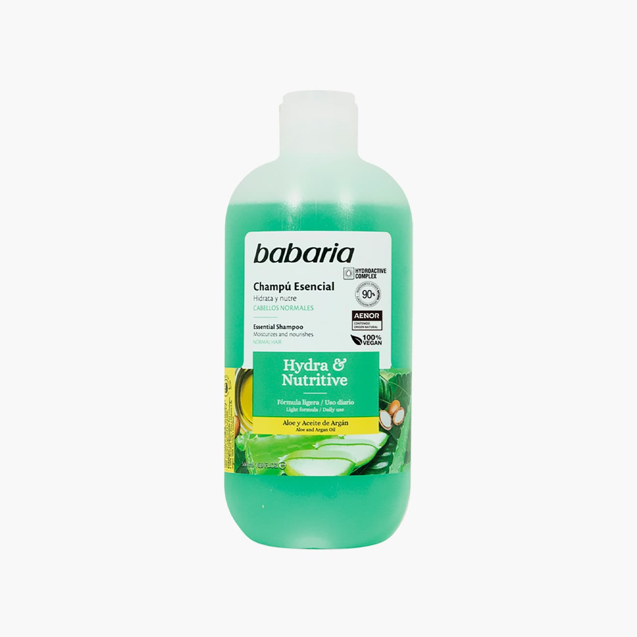 شامپو موهای معمولی باباریا مدل Hydra & Nutritive حجم 500 میلی لیتر - فروشگاه تخصصی محصولات پوست و مو تیراژه