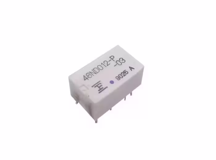 رله 12V مینیاتوری 8 پایه ژاپنی مارک FUJITSU کد 46ND012 | amazonchi