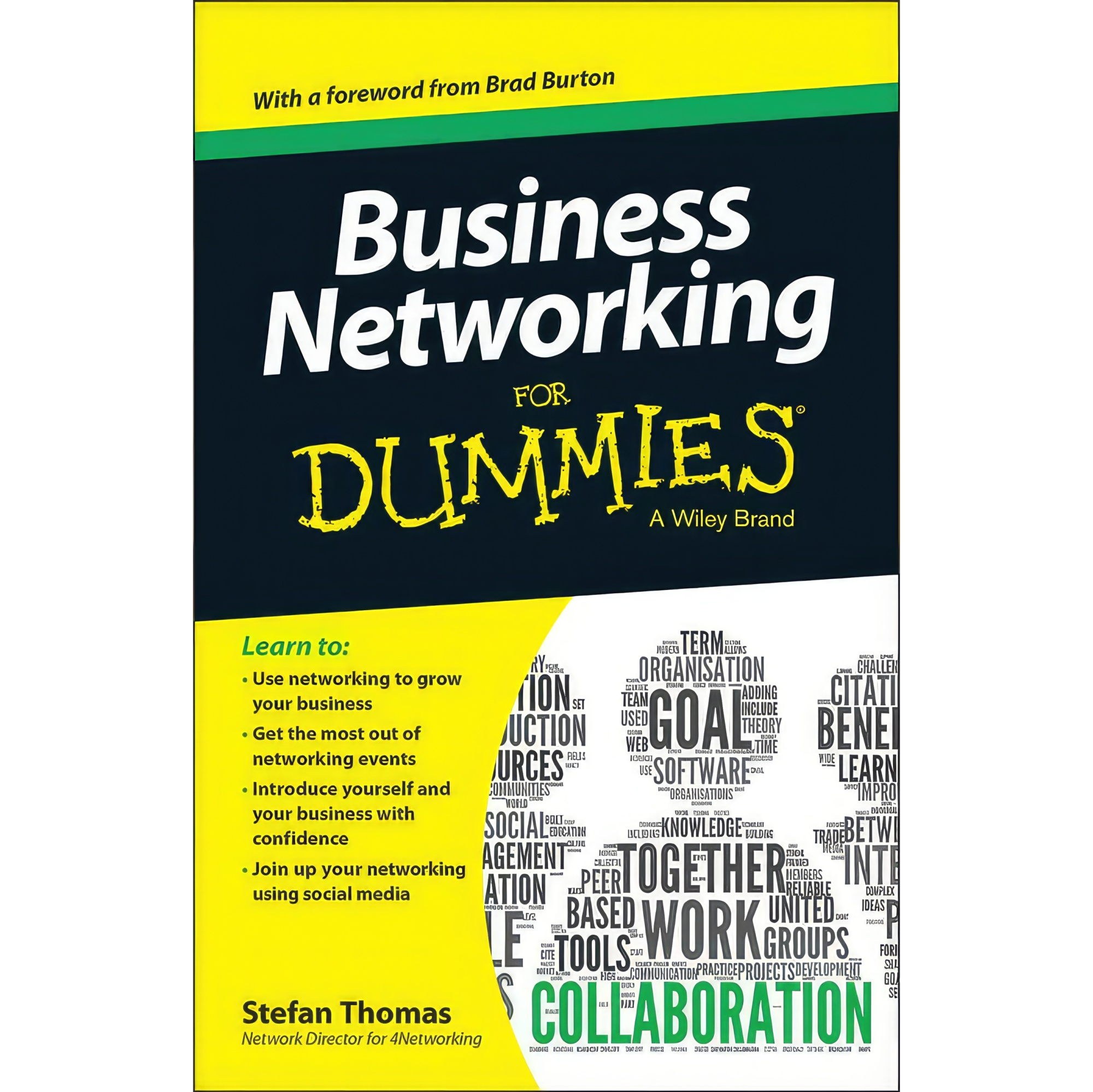 کتاب زبان اصلی Business Networking For Dummies اثر Stefan Thomas