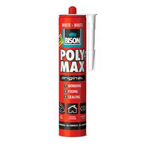 چسب پلی مکس بایسن مدل Poly Max سایز 425 گرم سفید