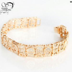 دستبند زنانه برند ژوپینگ تراش دار کد:2875