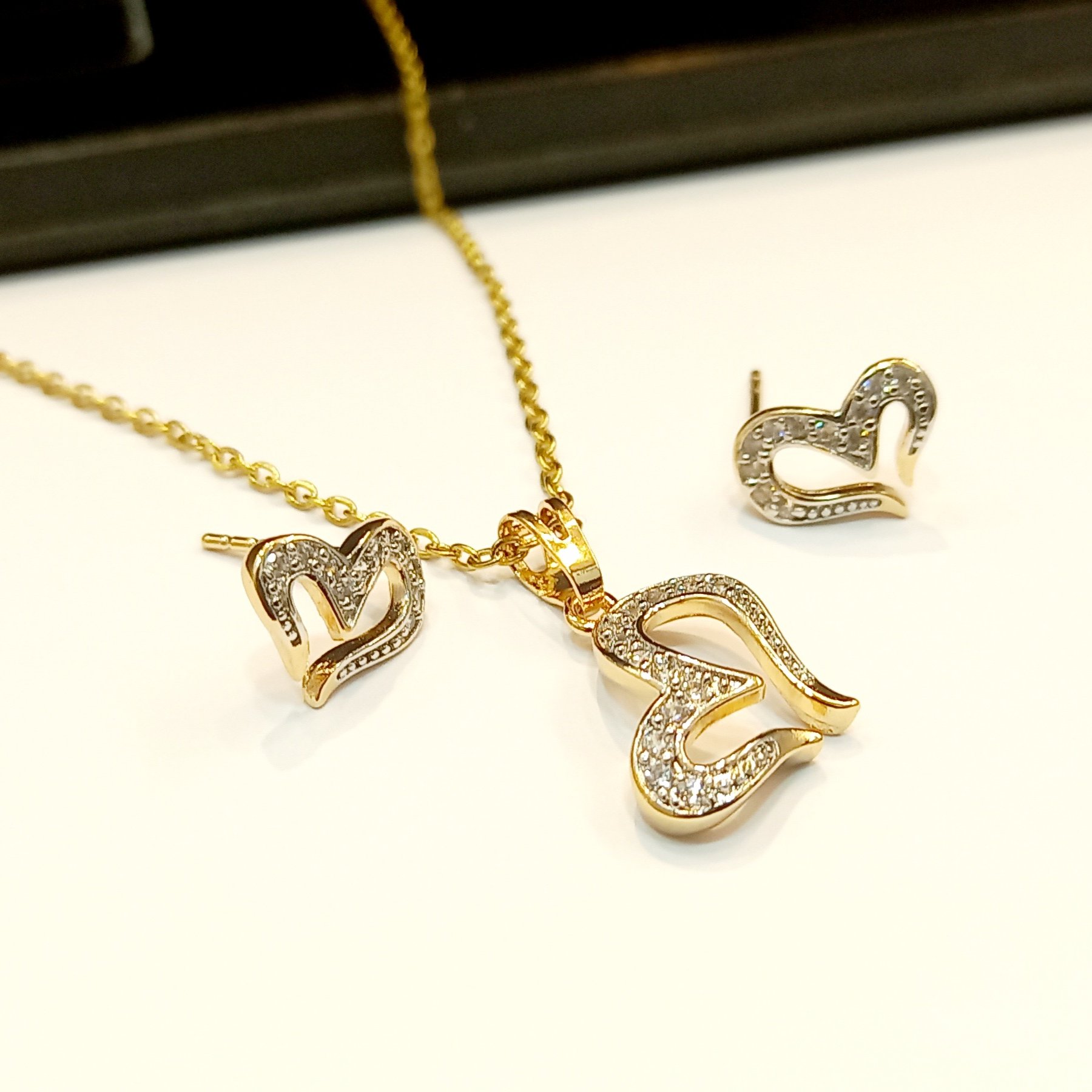 نیم ست قلبی ژوپینگ