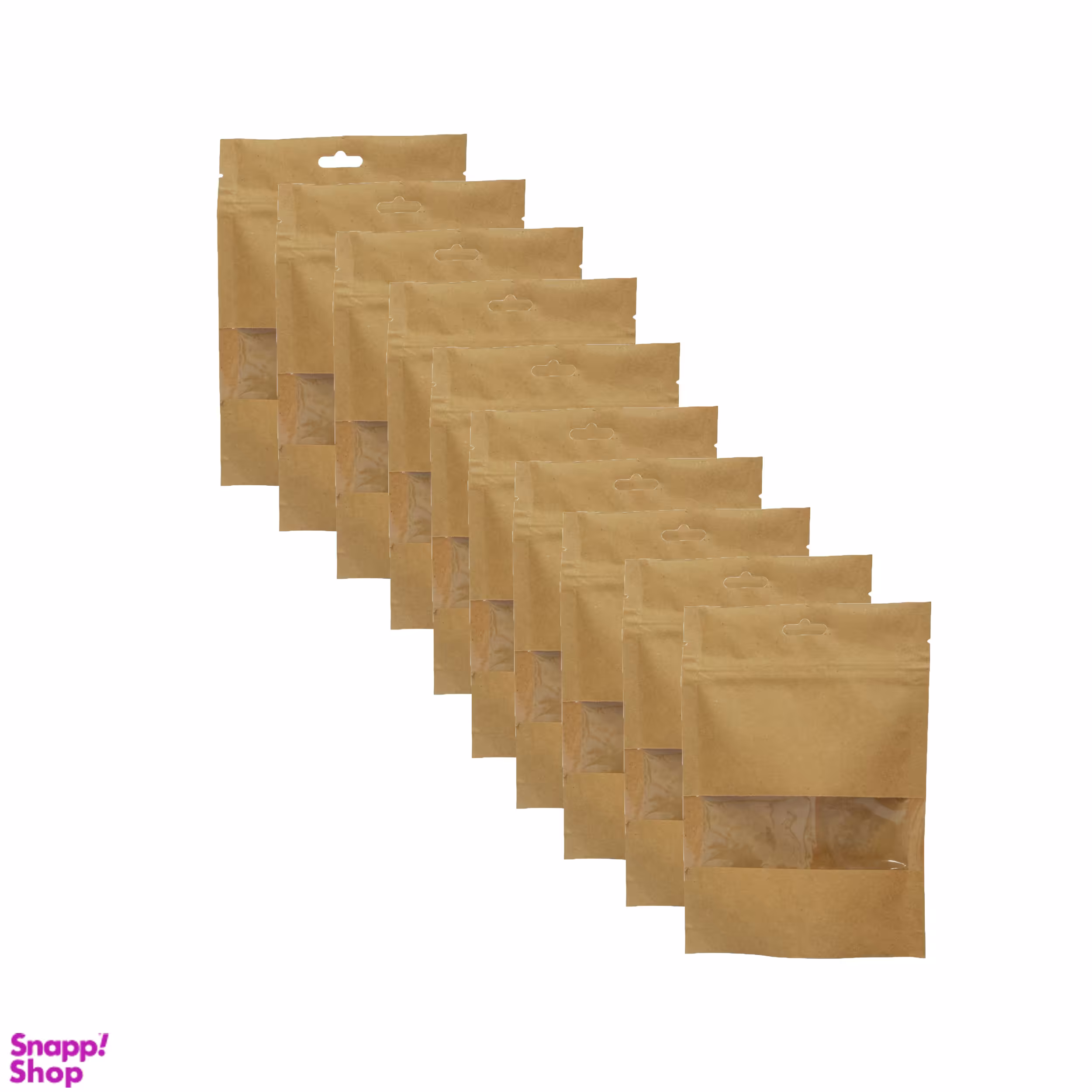 پاکت کرافت زیپ کیپ کد 15×21 مجموعه 10 عددی