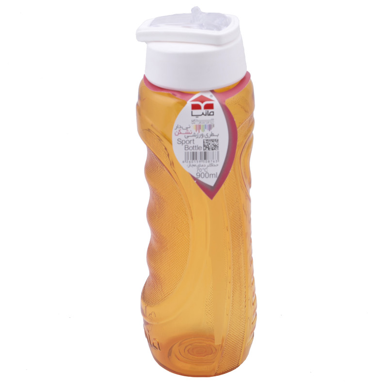 بطری ورزشی نشکن مانیا نی دار بزرگ مدل Mp103111 گنجایش 09 لیتر-دارای رنگبندی