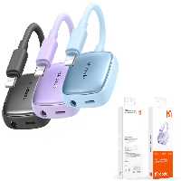 مبدل لایتنینگ به لایتنینگ و جک 3.5 میلی متری مک‌دودو Mcdodo CA-2740 Lightning to Lightning and 3.5mm Audio Cable