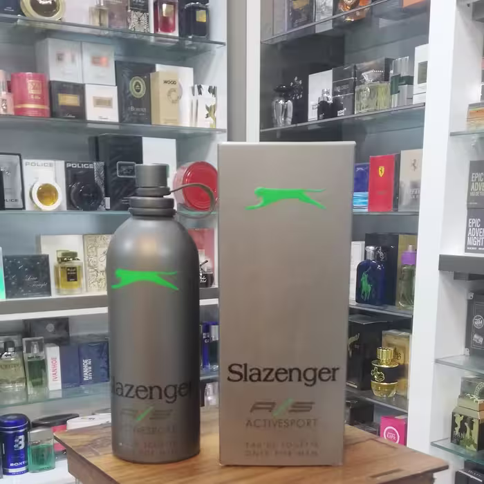 عطر ادوتویلت مردانه سبز اکتیو اسپورت 125 میلی اسلازنجر Slazenger (ساخت انگلستان)

