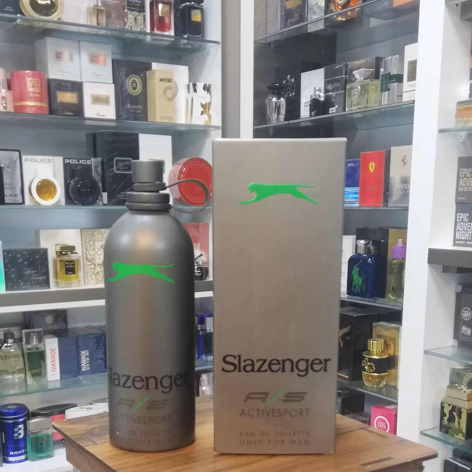 عطر ادوتویلت مردانه سبز اکتیو اسپورت 125 میلی اسلازنجر Slazenger (ساخت انگلستان)

