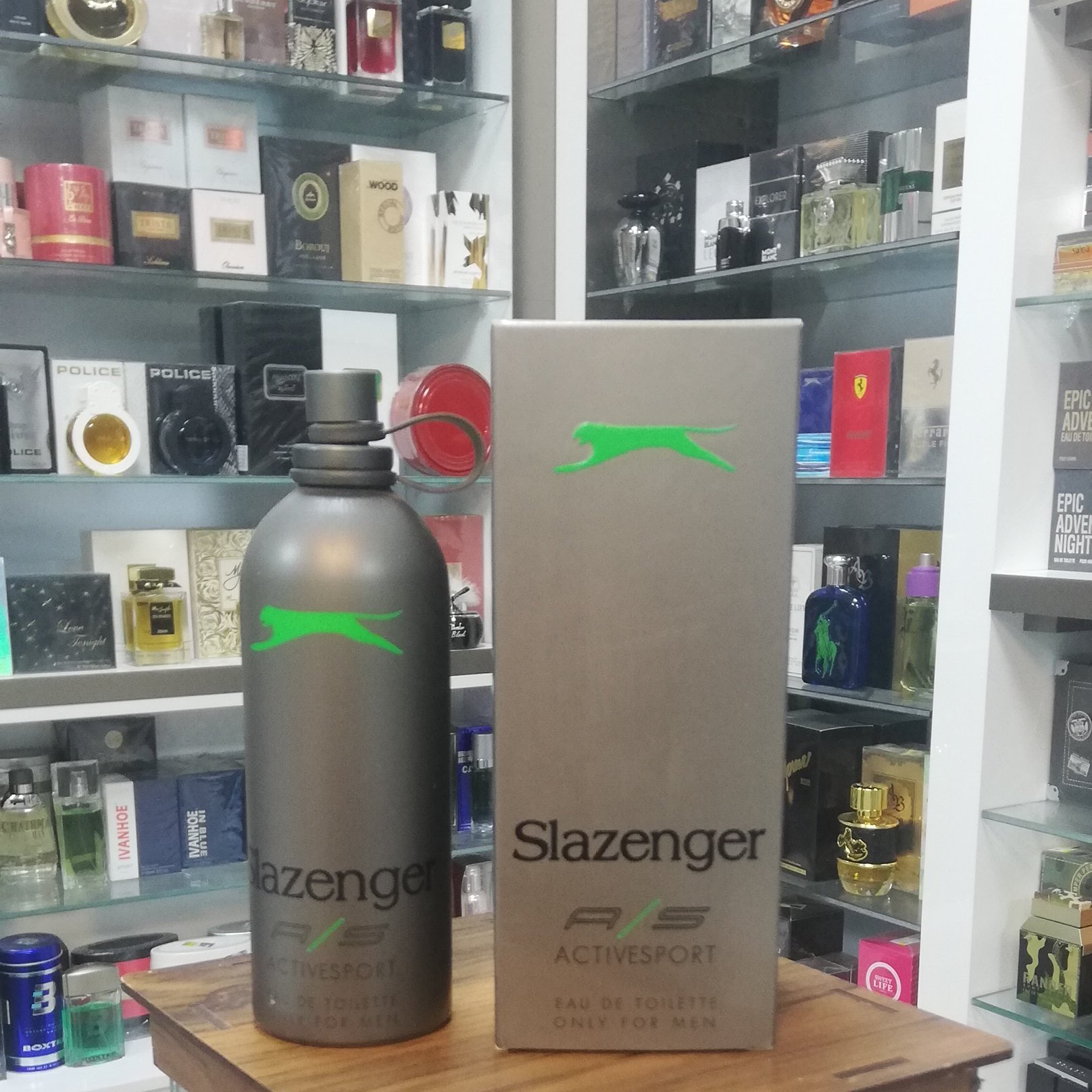 عطر ادوتویلت مردانه سبز اکتیو اسپورت 125 میلی اسلازنجر Slazenger (ساخت انگلستان)