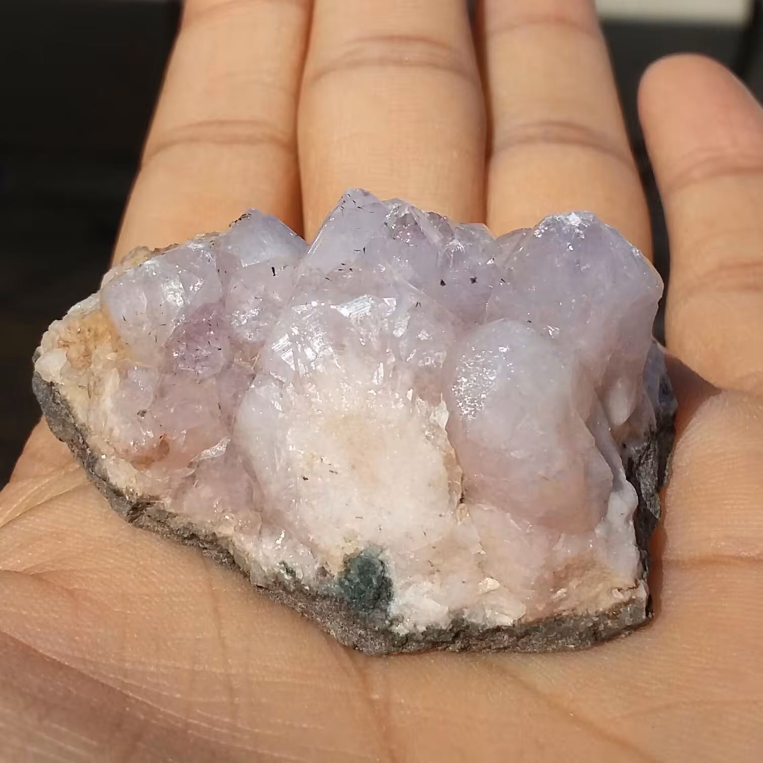 نمونه فوق کلکسیونی آمیتیس کوارتز بلور درشت محشر بسیااااار زیبا 100 در 100 طبیعی خارق العاده و تک
کد 9852