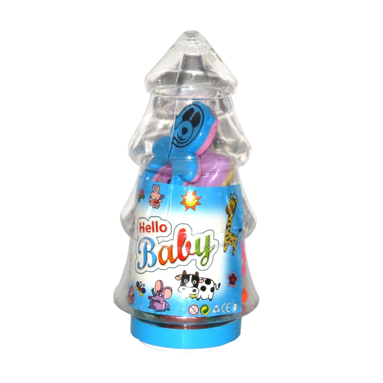 جغجغه مدل کاج    کد T -237  بسته 5 عددی