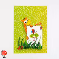 دفتر نقاشی 40 برگ پارسیان طرح نقاشی زرافه