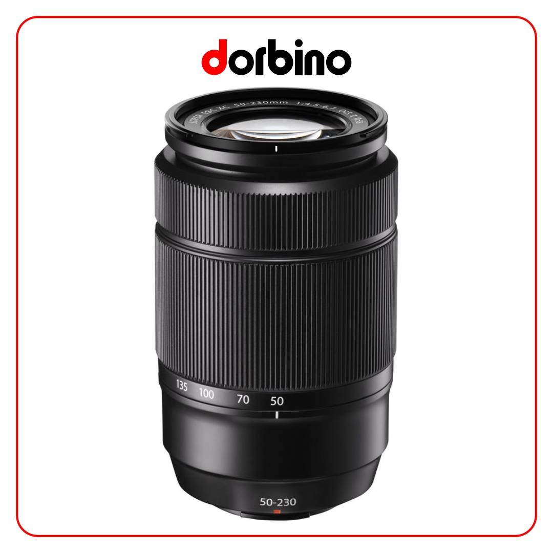 لنز فوجی فیلم FUJIFILM XC 50-230mm f/4.5-6.7 OIS II Lens (Black) - فروشگاه دوربین دوربینو