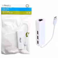 تبدیل Type-C To Lan USB2 رویال Royal