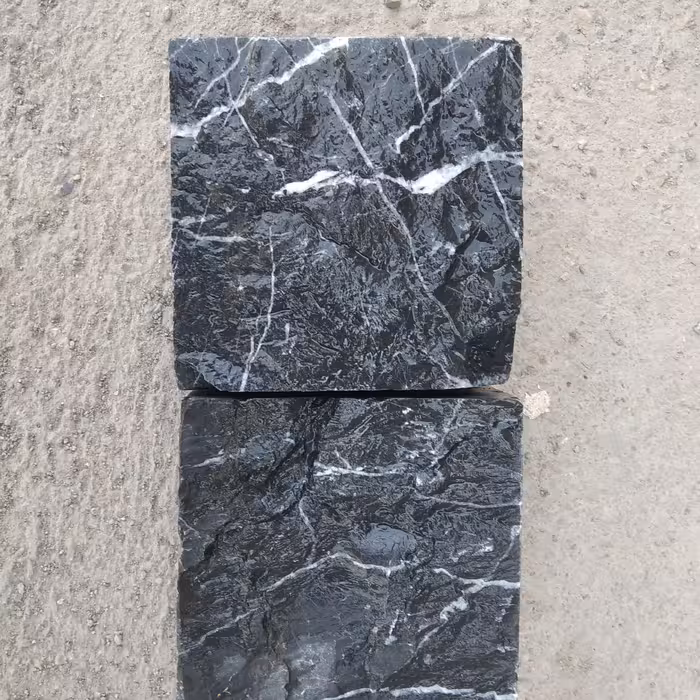 سنگ کوبیک10در10 مشکی نجف آباد 1تن