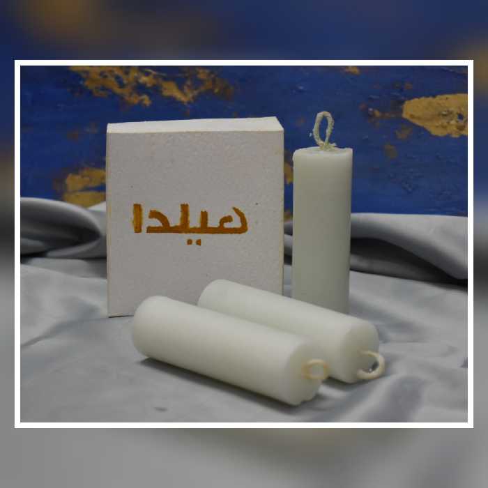 شمع استوانه ای ساده