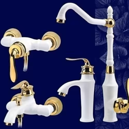 سری کامل بامبو سفید طلایی 