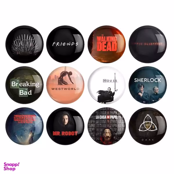 پیکسل ترمه طراحان ایده مدل سریال‌ های خارجی 1 کد 1645 مجموعه 12 عددی