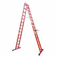 نردبان 28 پله آسانکار  مدل as4p28( ارسال با باربری به صورت پس کرایه بر عهده مشتری  میباشد )