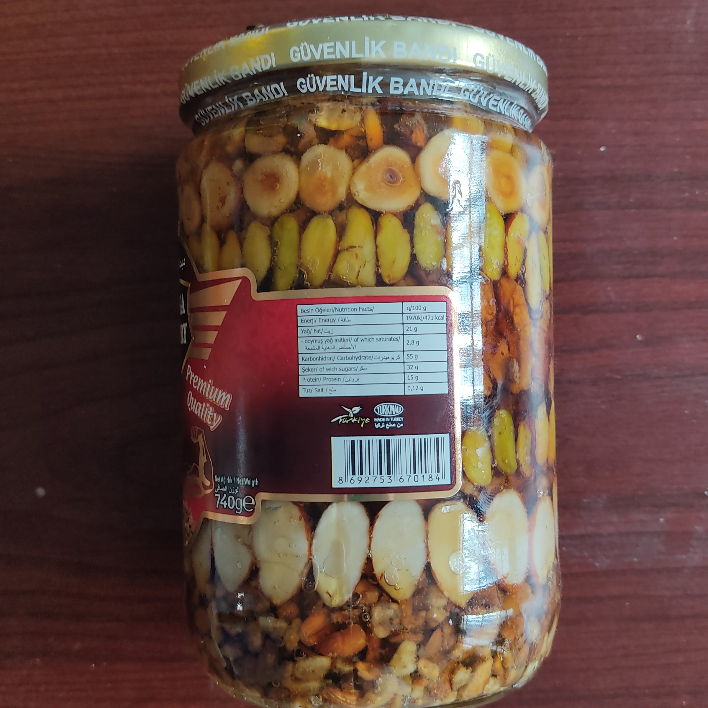 معجون تقویتی عسل و گردو و بادام و چند مغز خارجی ترکیه اصل وارداتی امارات تاریخ جدید