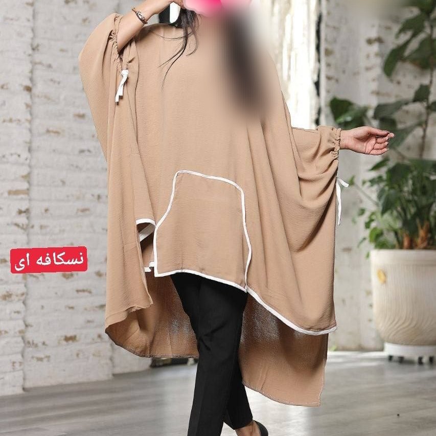مانتو پانچ جیب کانگرویی