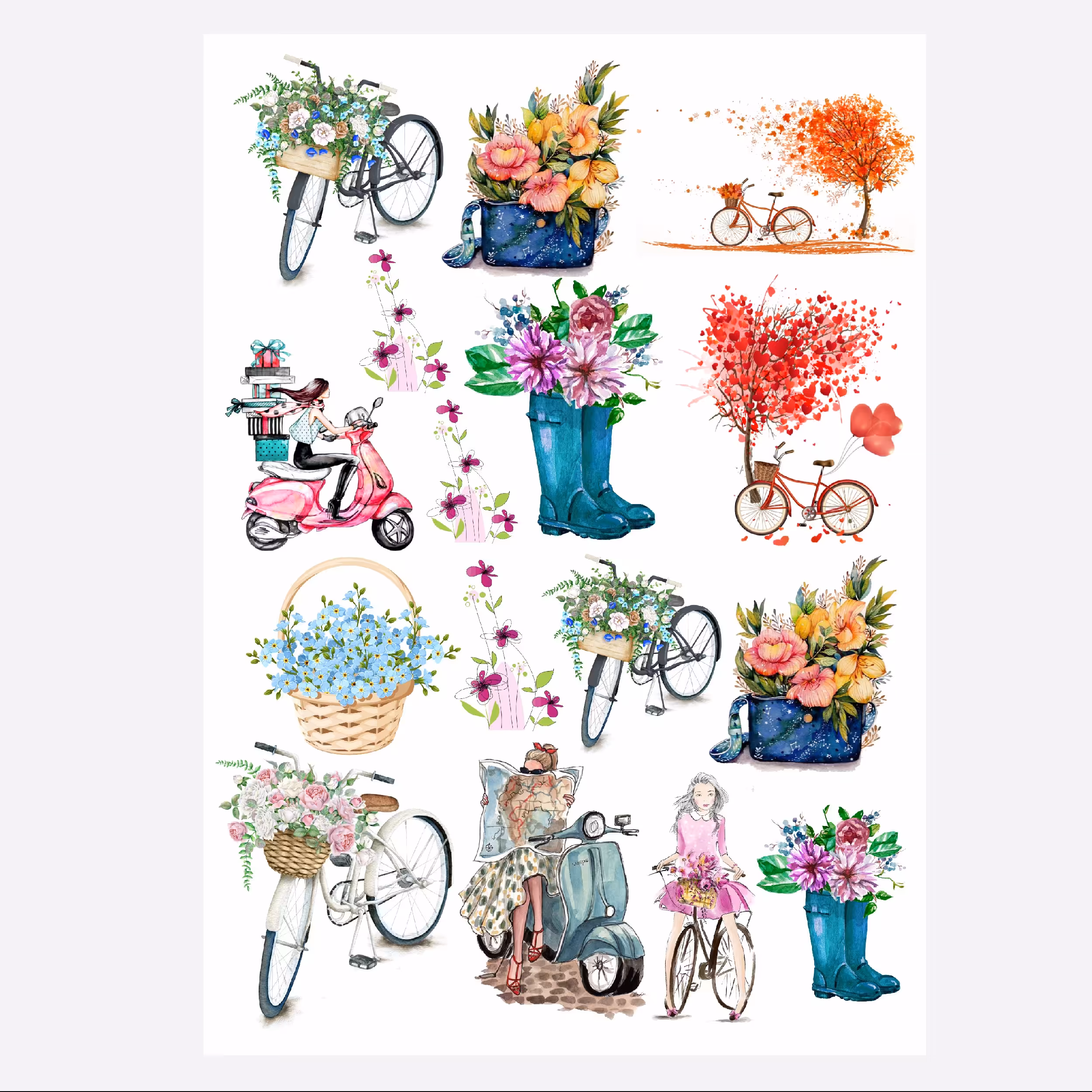 ترنسفر مدل دوچرخه ابعاد 30 در 40 سانتی متر لطفا موجودی بگیرید