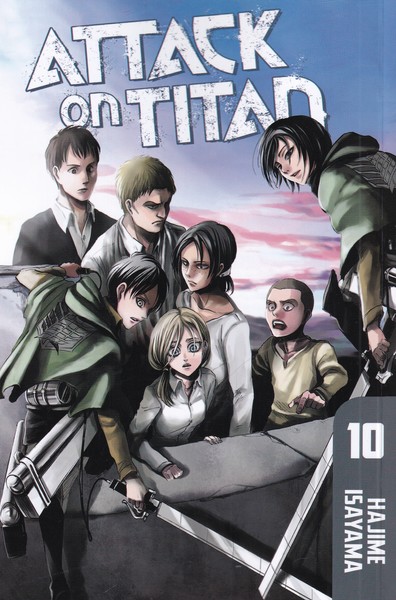 مجموعه مانگا 10 Attack on Titan