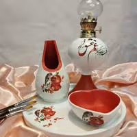 جاشمعی سفالی ویژه یلدا