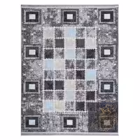 گلیم ماشینی  طرح یاسمن( 1 در  1.5 ) یک و نیم متری 6رنگ وزن 2کیلوگرم