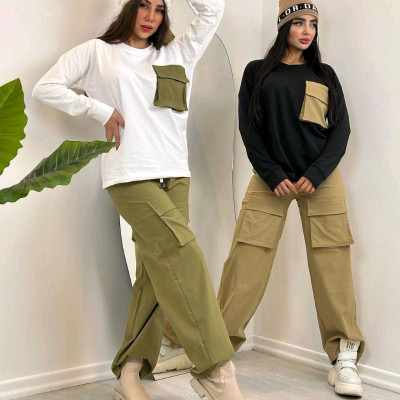 ست بلوز شلوار مدل حنا