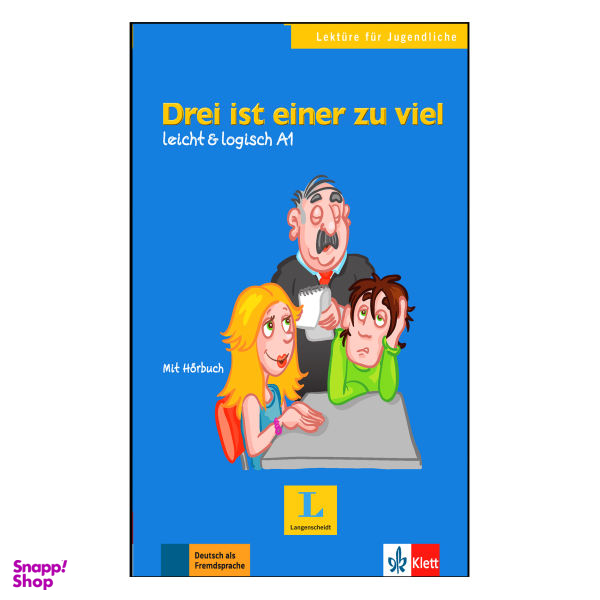 کتاب Drei Ist Einer Zu Viel اثر Mit Horbuch انتشارات لانگن شایت