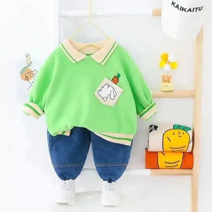 ست بلوز و شلوار بچگانه اسپرت و وارداتی و اورجینال 