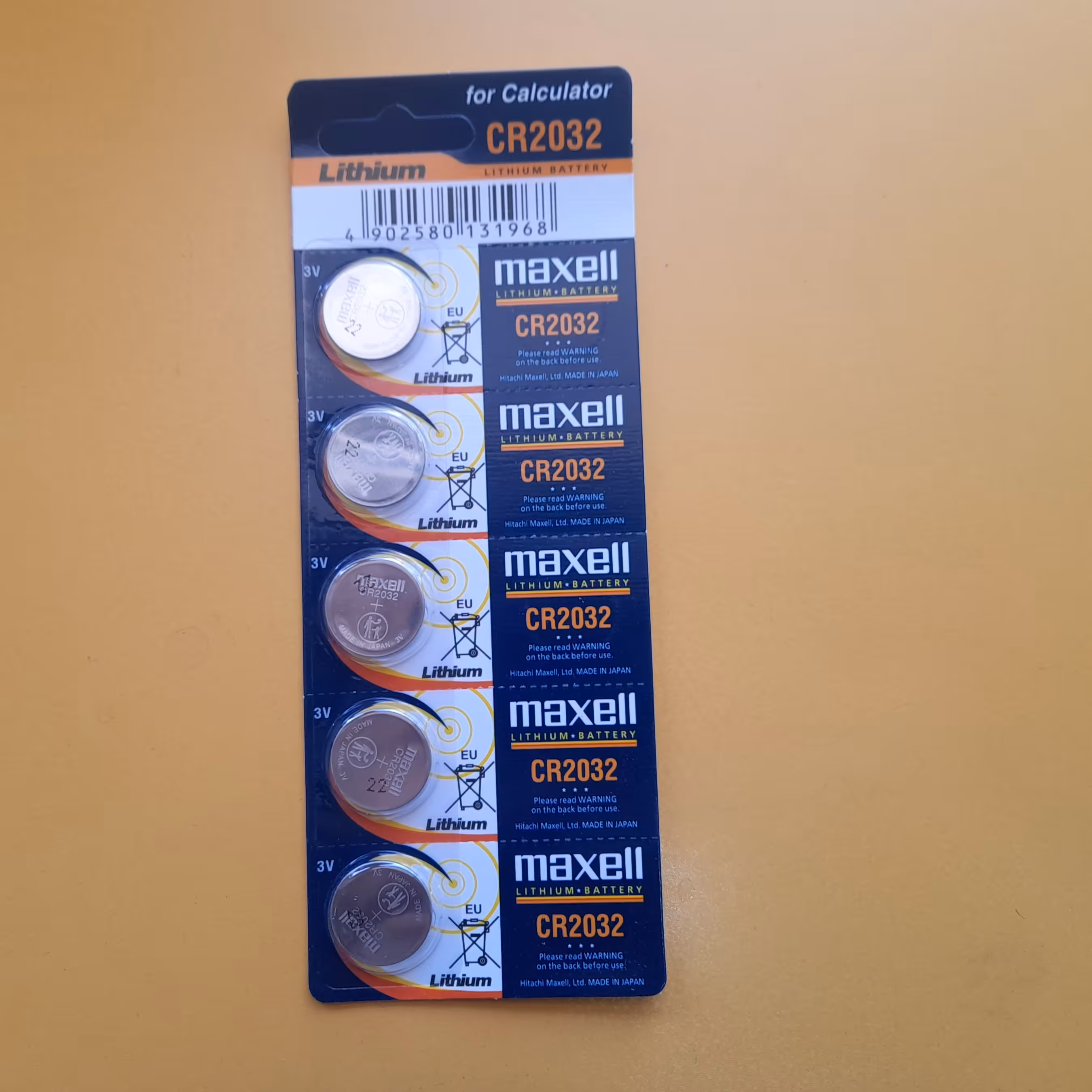 باطری سکه ای مکسل ورق 5 عدد جعبه  ی 20 ورقه ای 