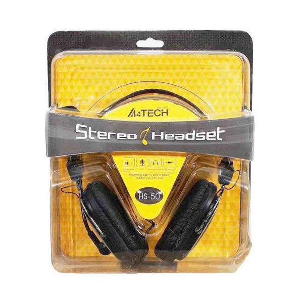 Headset A4TECH HS-50 | هدست سیمی ای فورتک