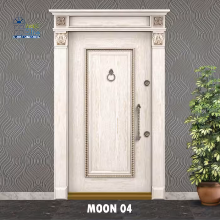 درب ضدسرقت مدل mon 04 روکش بلوط یراق لوکس 
