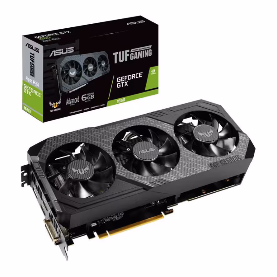 کارت گرافیک ایسوس TUF 3 GTX1660 A6G GAMING شرکتی