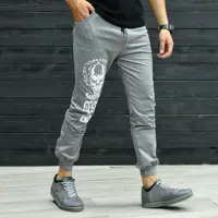شلوار اسلش مردانه SUPREME ملانژ کشی فری سایز مناسب L XL 2XL