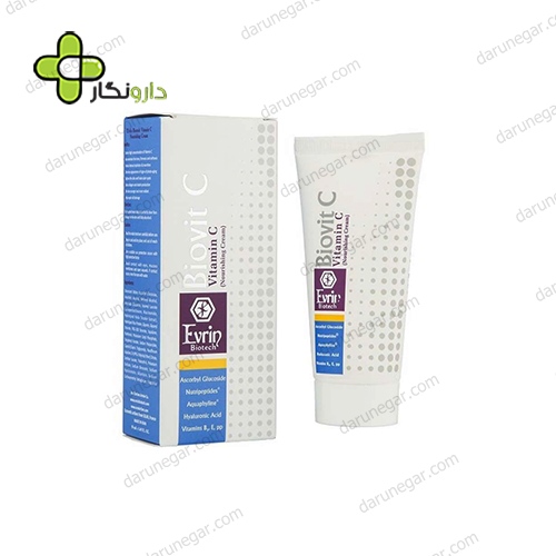 کرم تغذیه کننده پوست حاوی ویتامین C