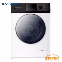 ماشین لباسشویی ایکس ویژن TM84-BWBL سفید 8 کیلویی