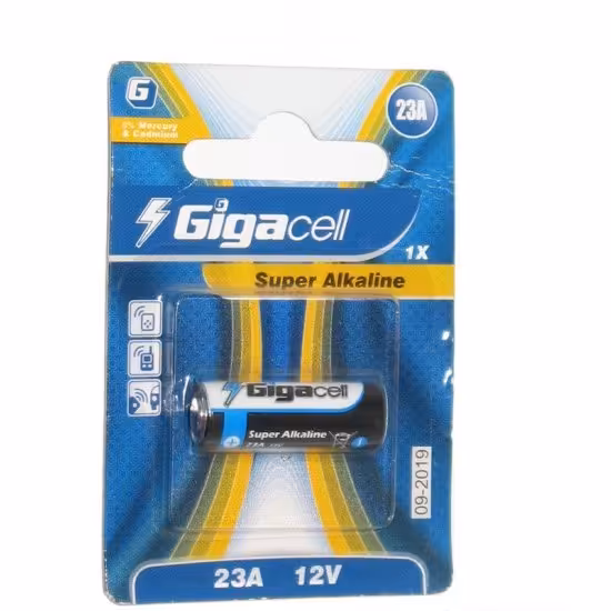 باتری ریموت کنترل گیگاسل (Gigacell) مدل A23
