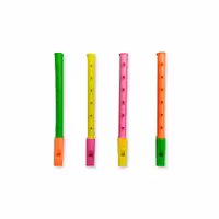 فلوت پلاستیکی اسباب بازی بسته 1 عددی