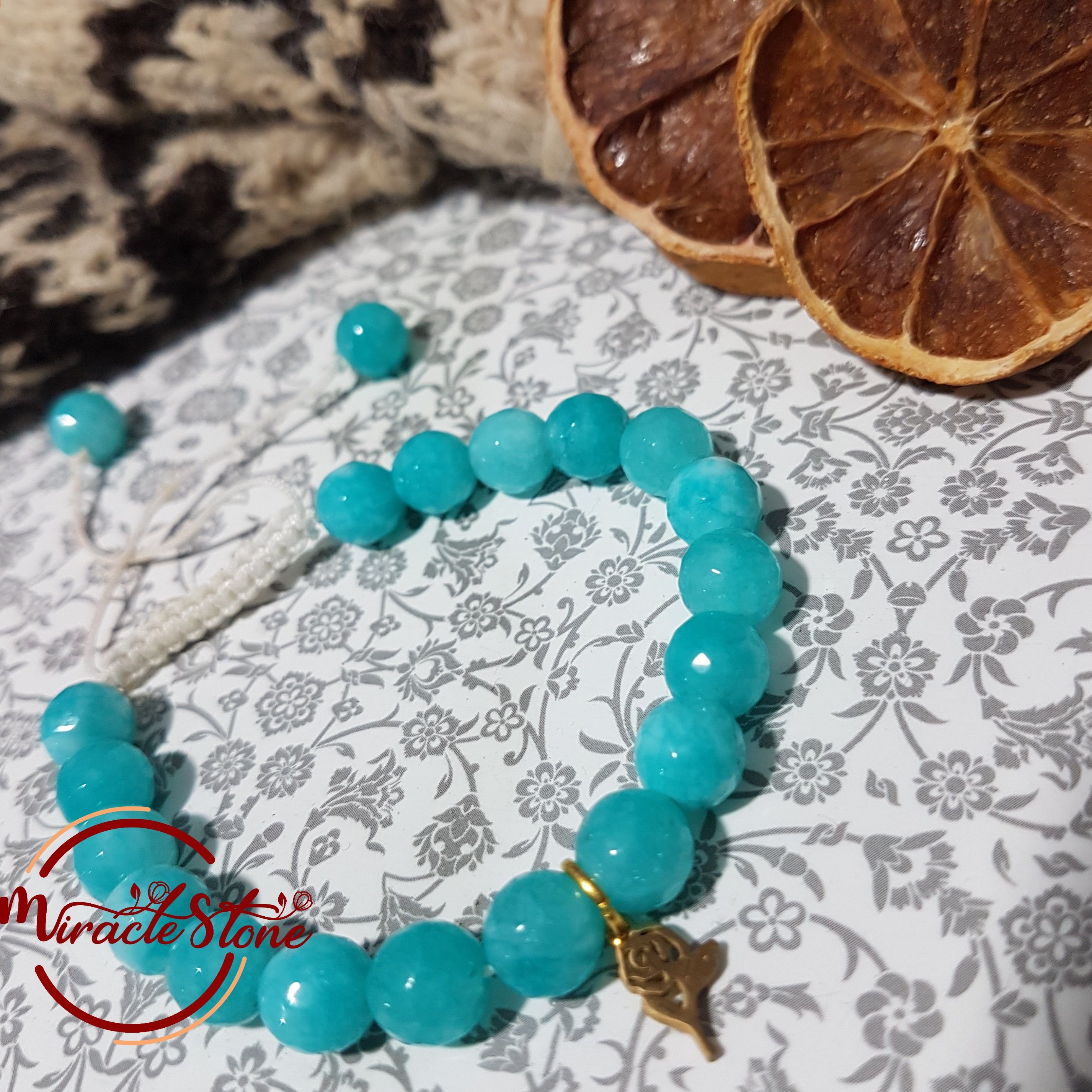 دستبند blue jade