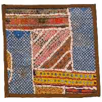 وسط میزی کوچک عسلی کهنه دوزی کد QUKOH11 