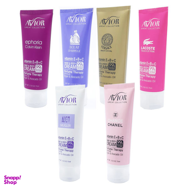 کرم نرم کننده آویور مدل 01 حجم 75 میلی لیتر مجموعه 6 عددی