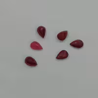 سنگ یاقوت مدل اشکی ریز