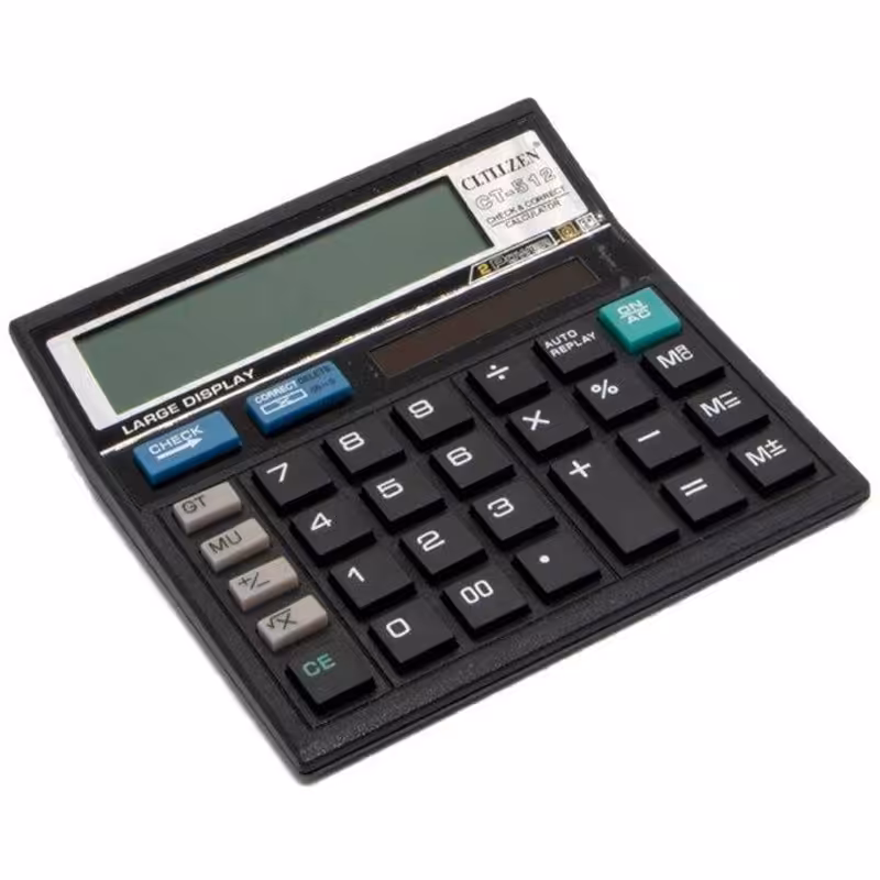 ماشین حساب سیتیزن مدل CT-512