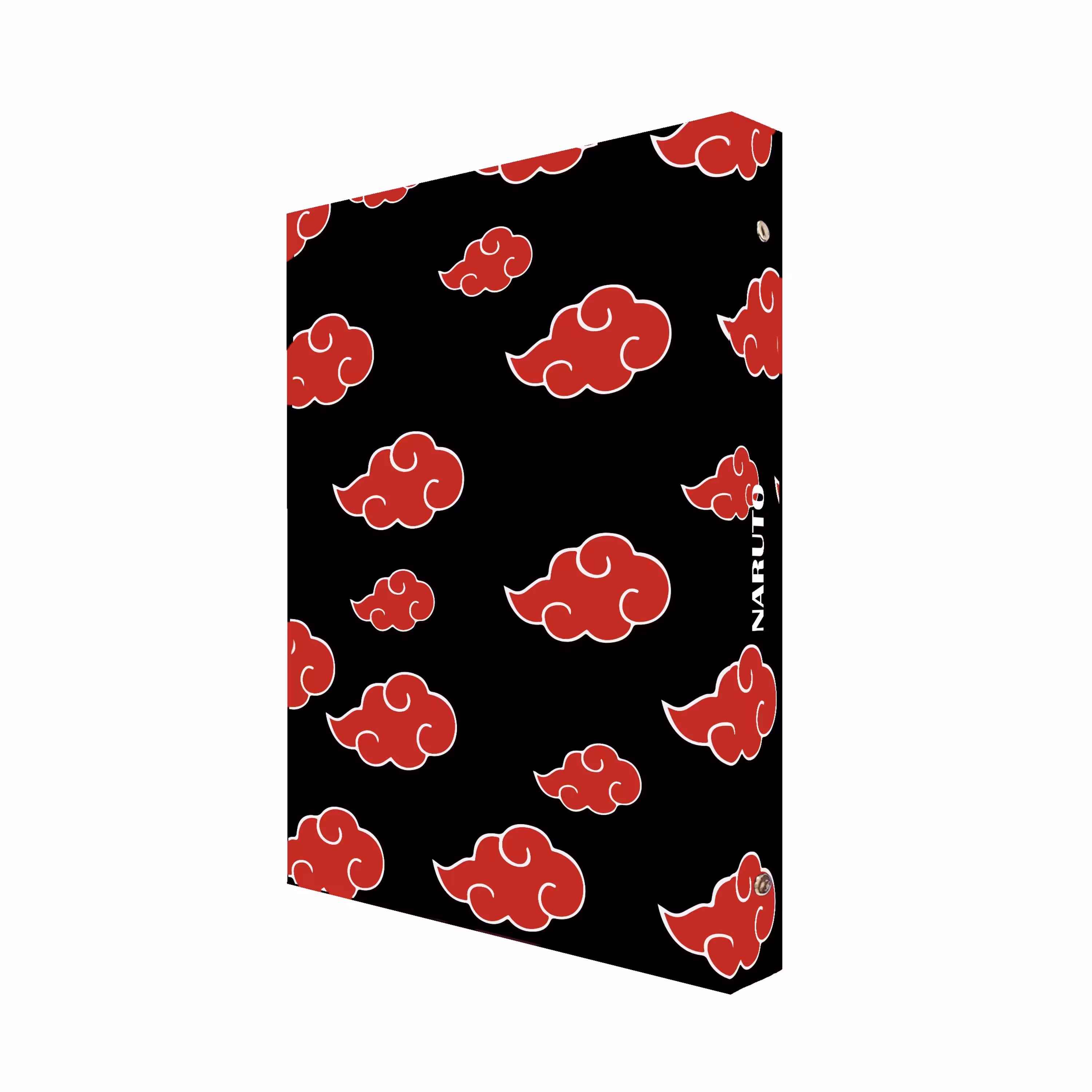 دفتر کلاسوری 100 برگ پدیده نقش مدل 26 حلقه کالکشن انیمه طرح ناروتو کد 04