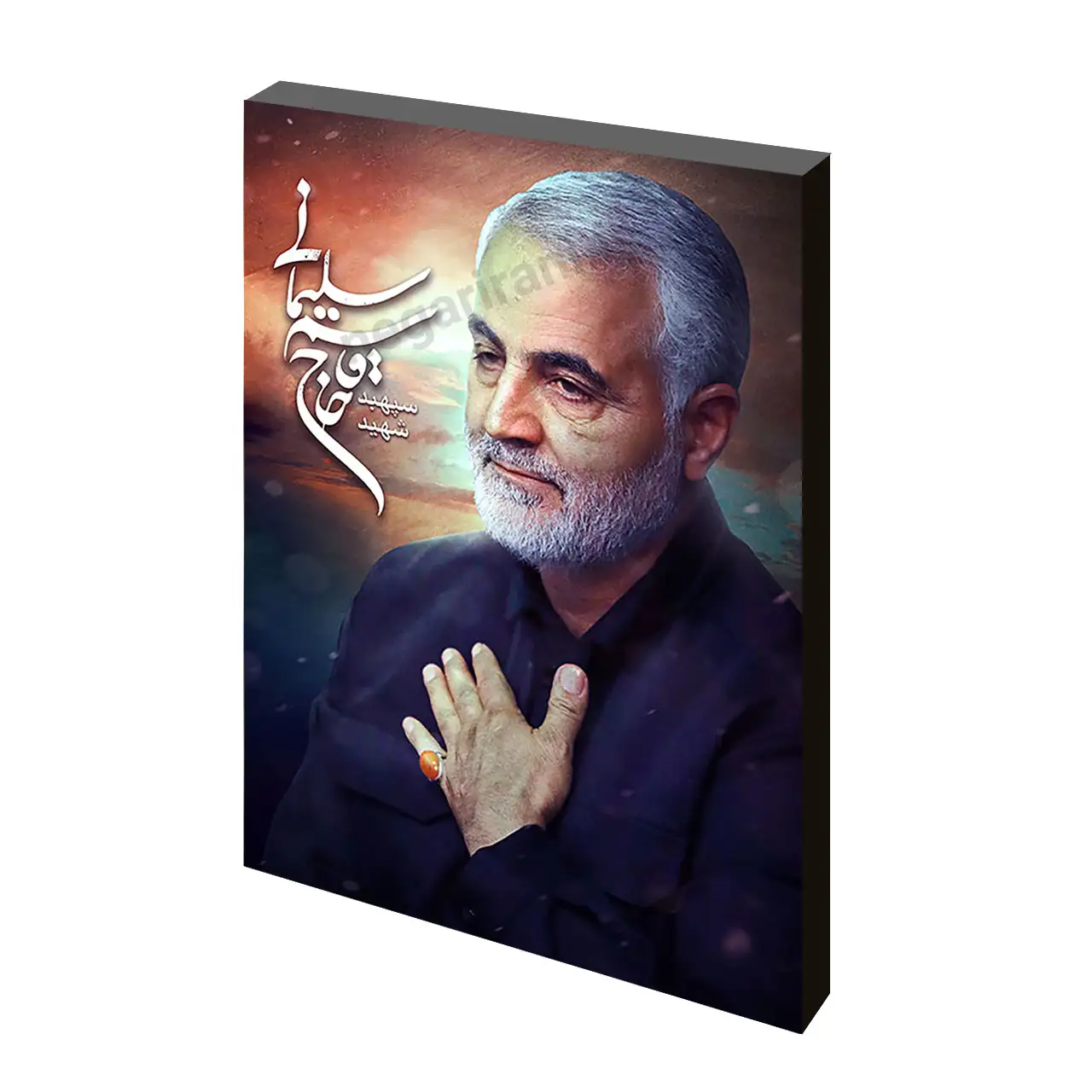 تابلو شاسی شهید حاج قاسم سلیمانی مدل 2ZG5