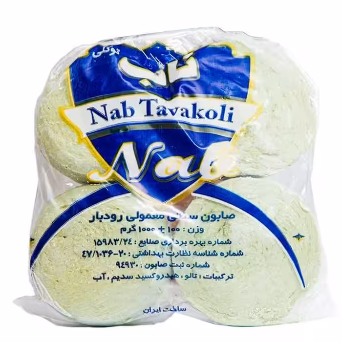 صابون شستشو ناب توکلی مدل زیتون وزن 250 گرم بسته 4 عددی

