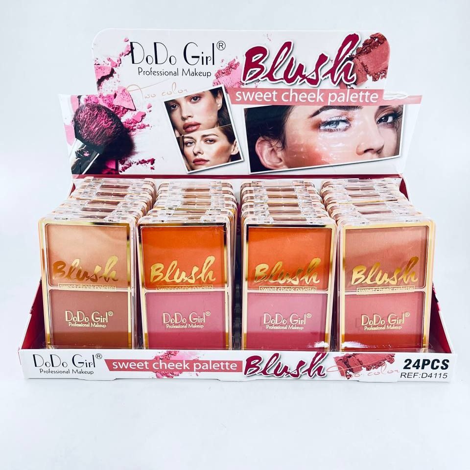 پالت رژگونه 2 رنگ دودوگرل