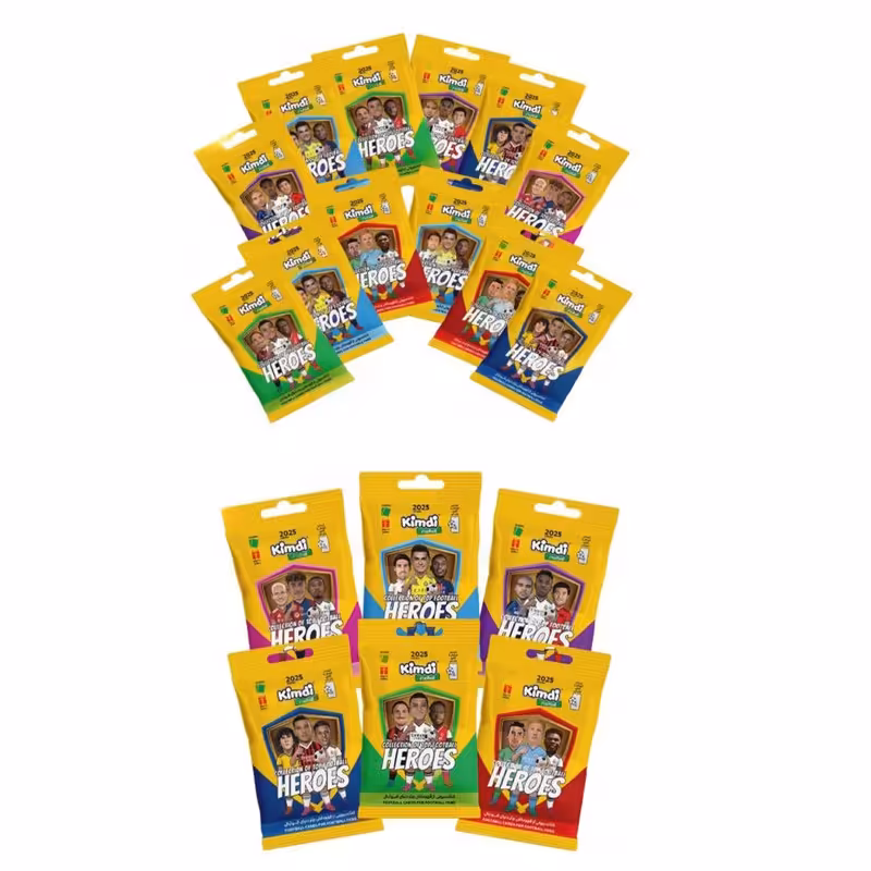 اسباب بازی شانسی کیمدی مدل هیروز 2025 مجموعه 18 عددی